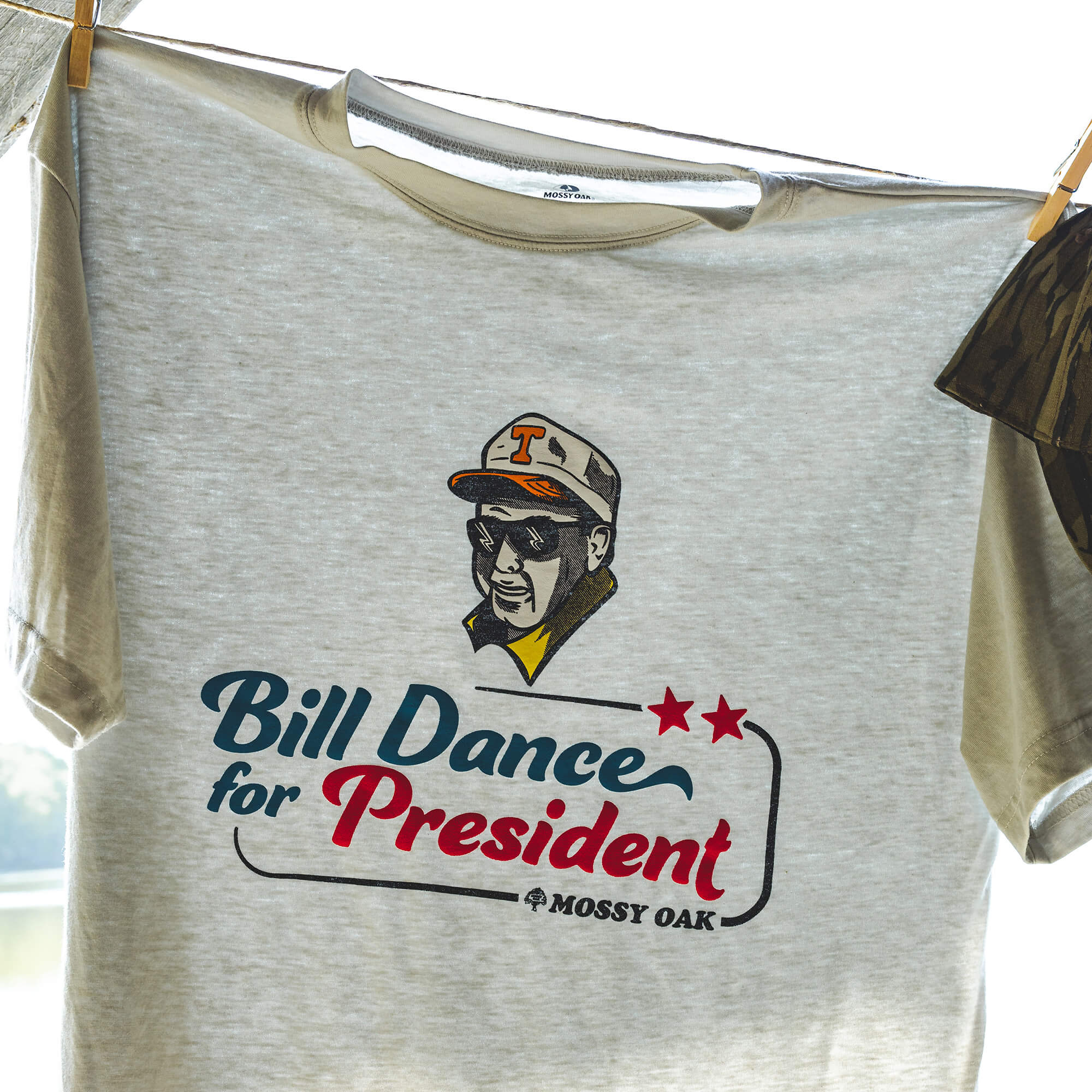 Bill Dance for President Tee - Image 3