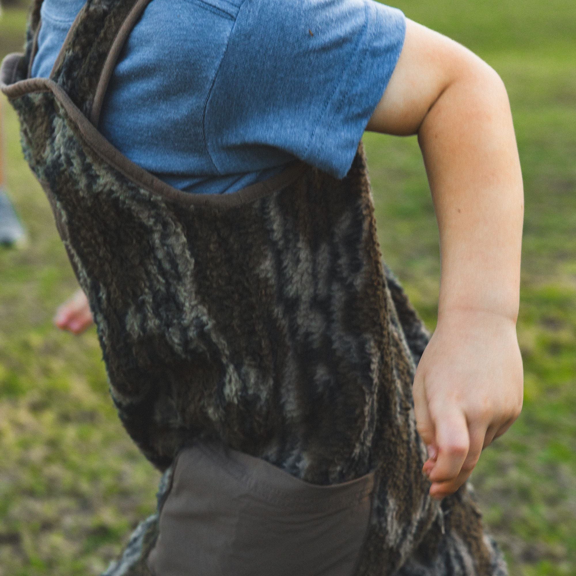 Campfire Fleece Toddler Bib - Image 9