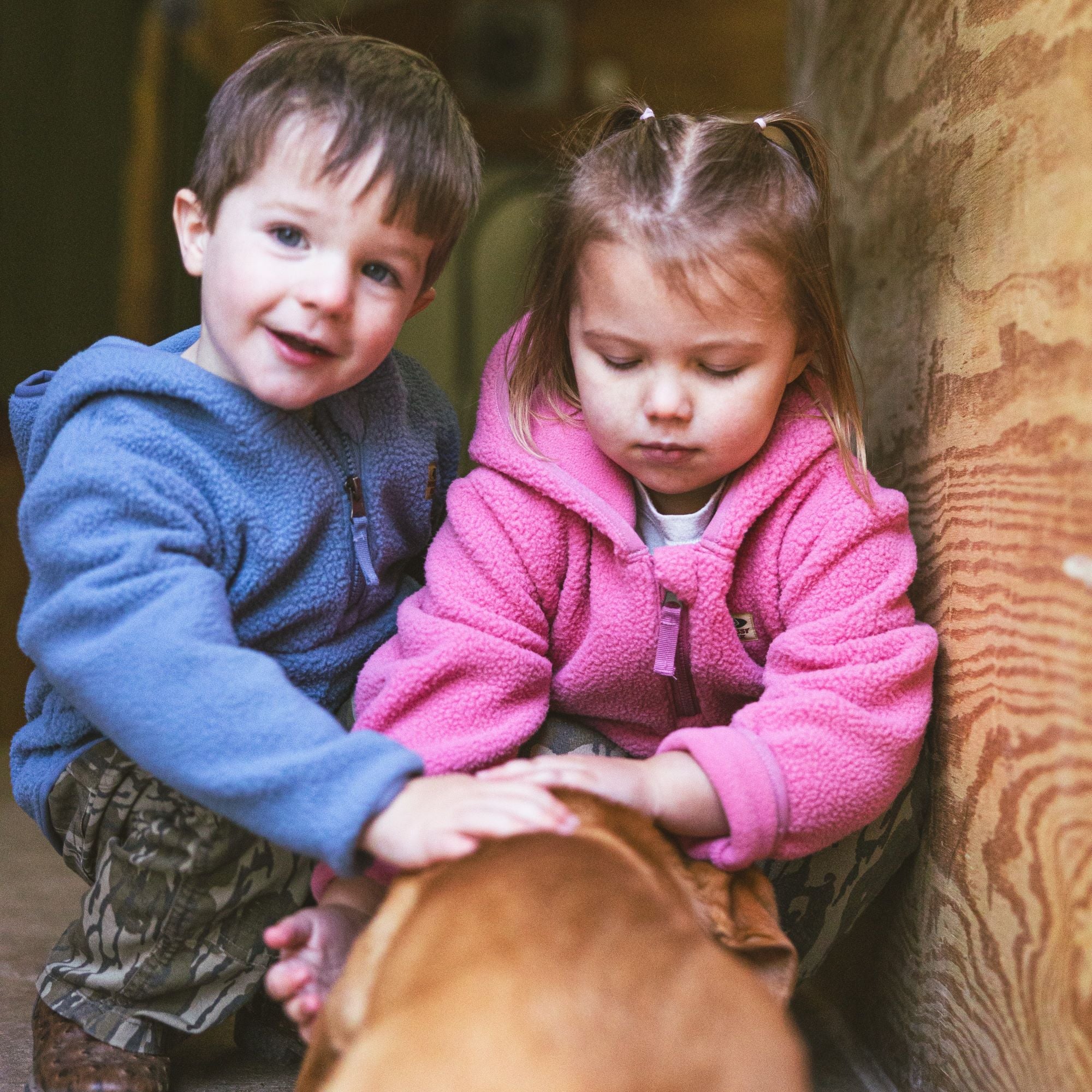 Campfire Fleece Toddler Half Zip Hoodie - Image 13