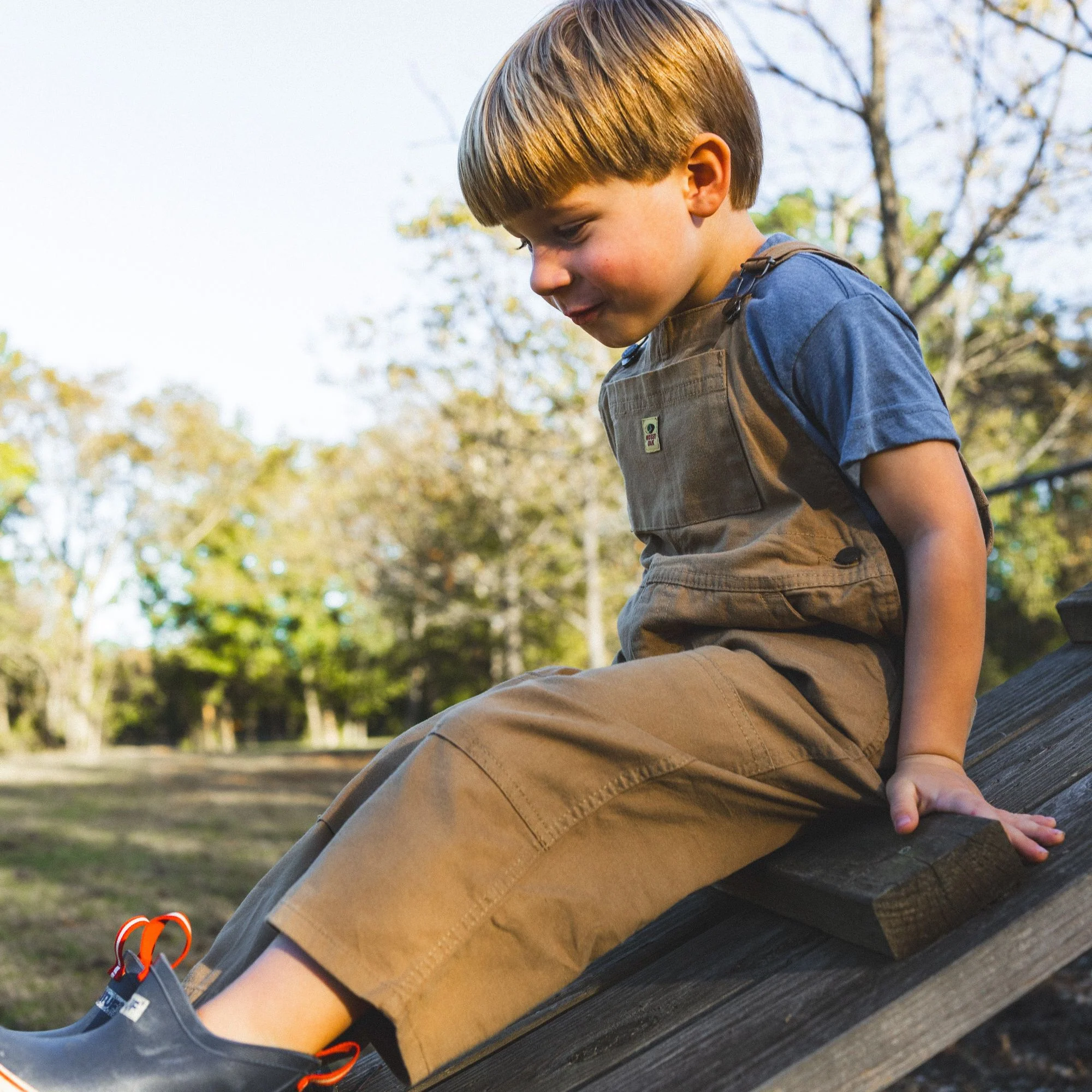 Cotton Mill Toddler Bib Overall - Image 21