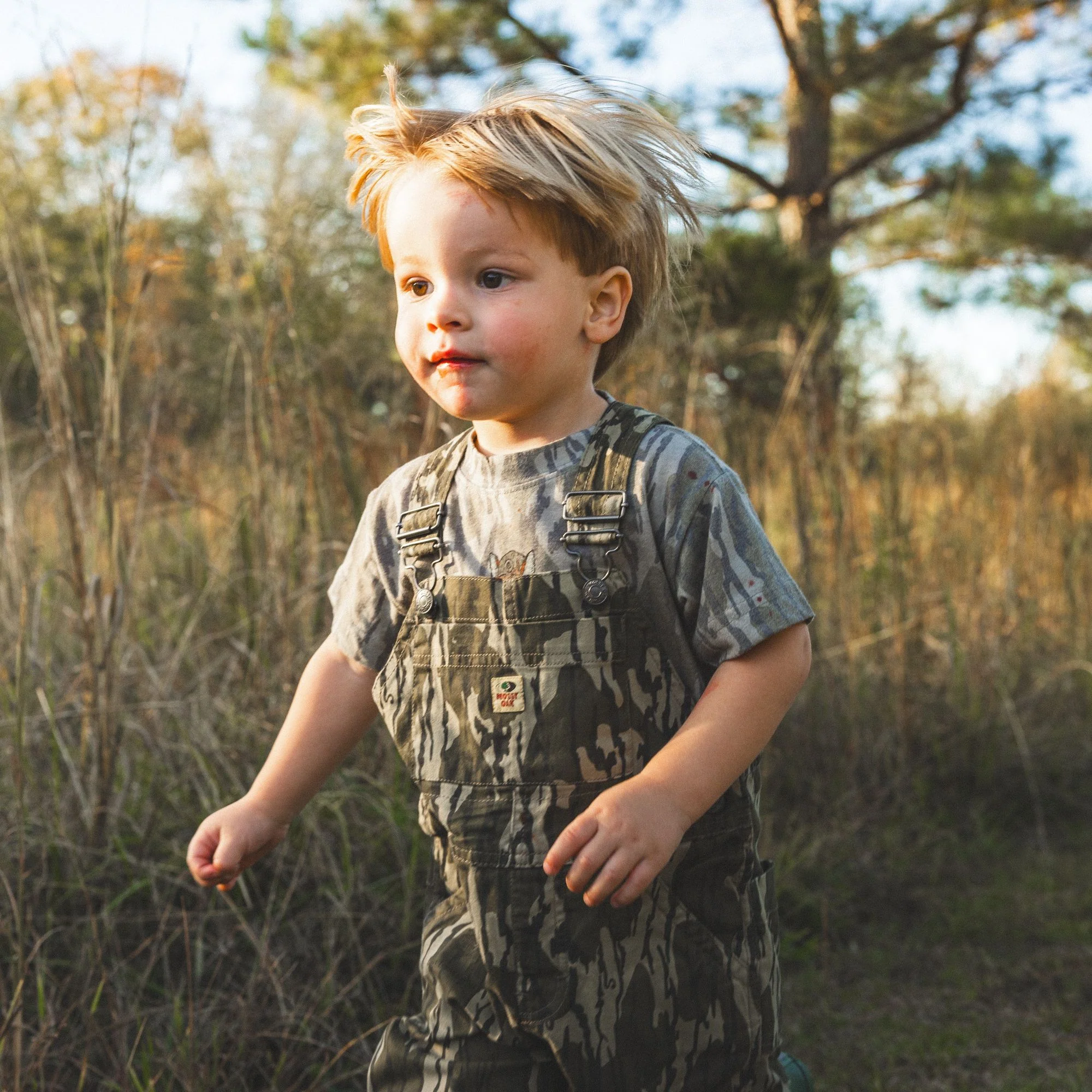 Cotton Mill Toddler Bib Overall - Image 3
