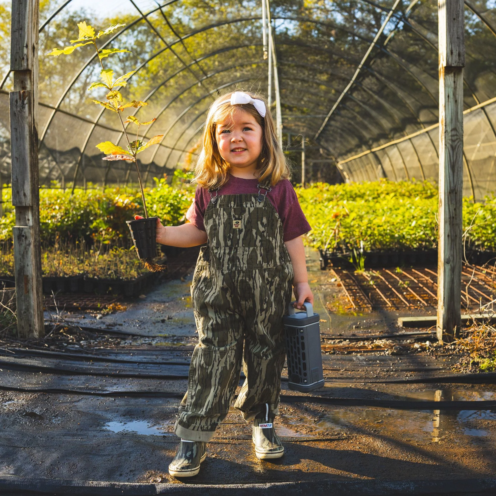 Cotton Mill Toddler Bib Overall - Image 5