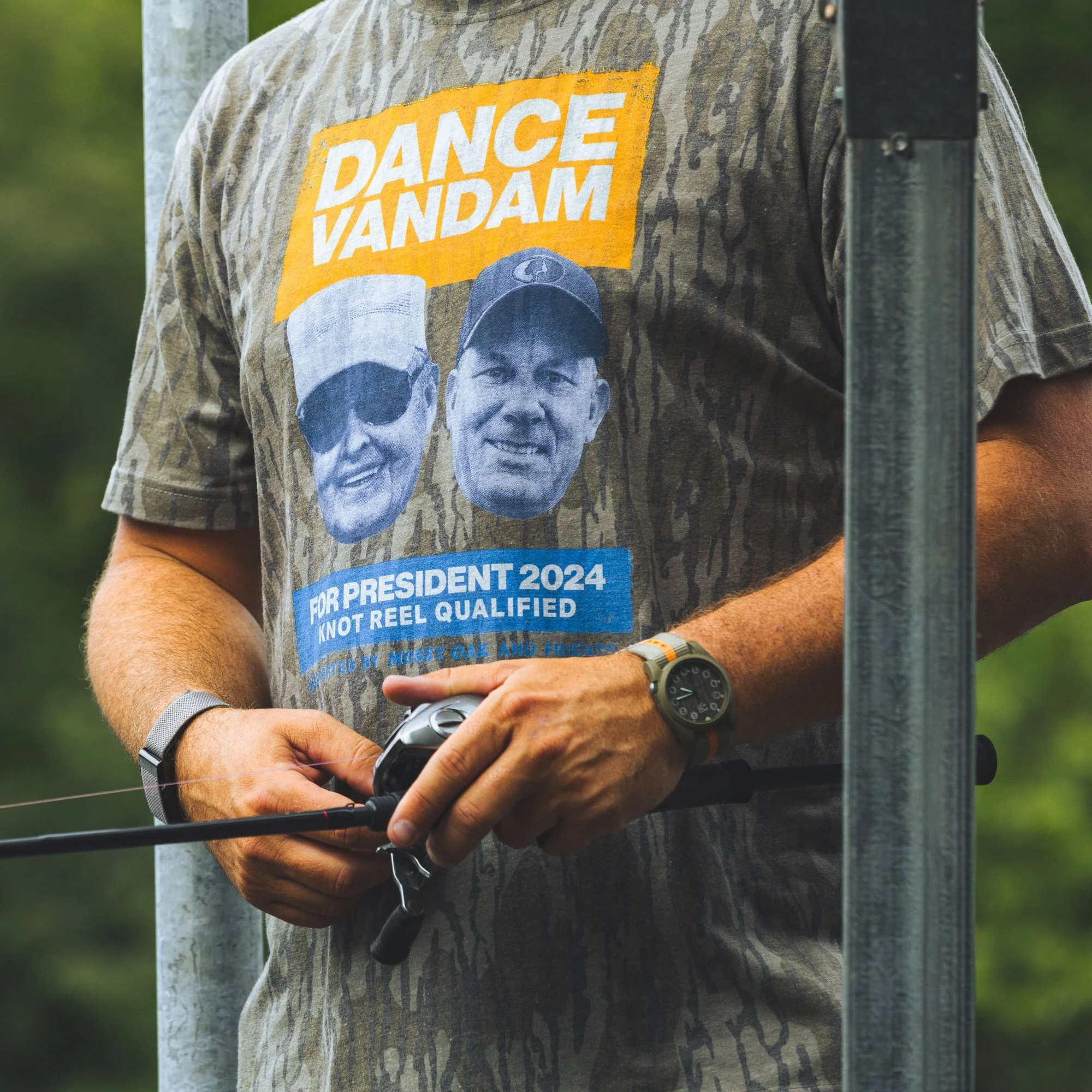 Dance + VanDam Candidate Poster Tee - Image 3