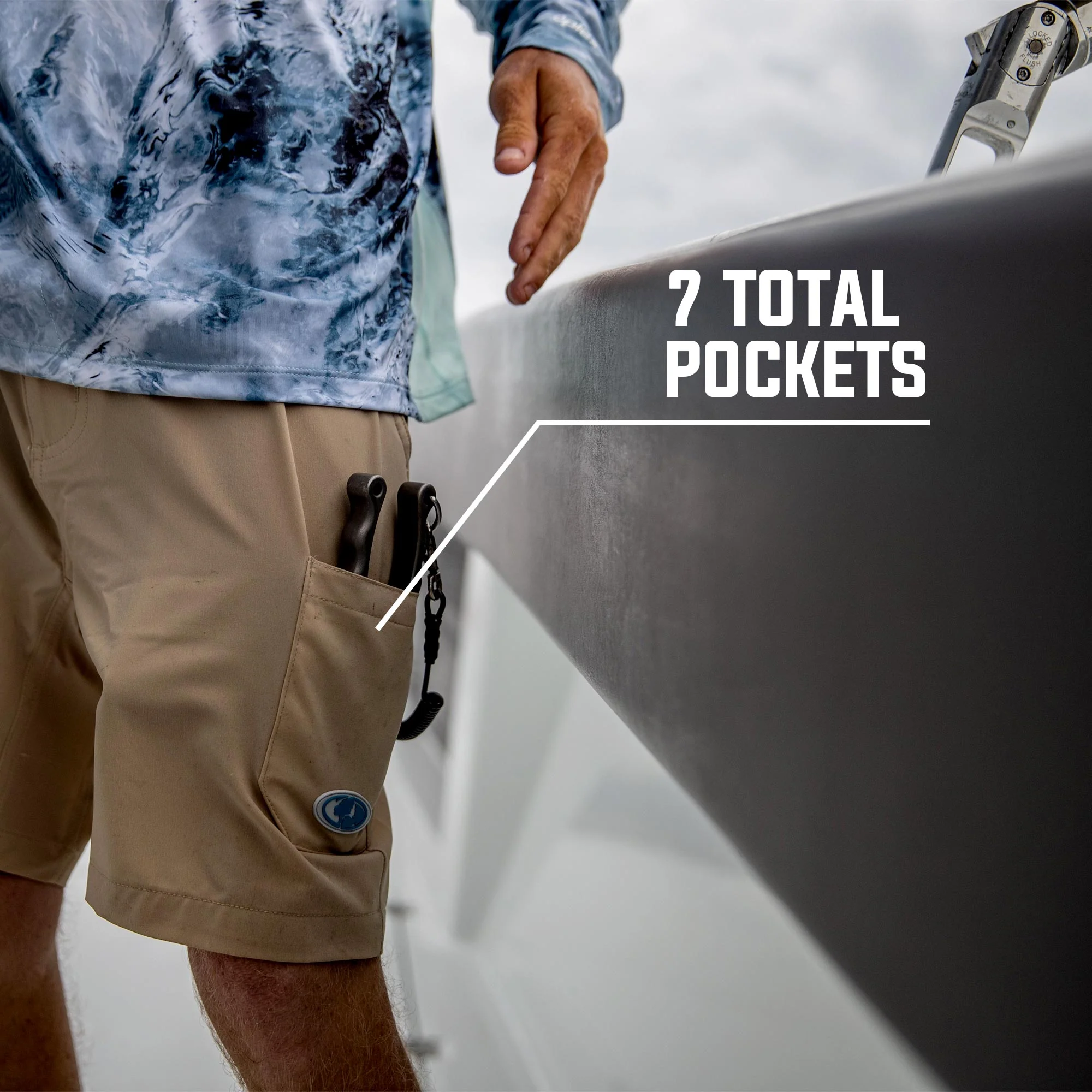 Men's Flex Fishing Shorts - Image 8