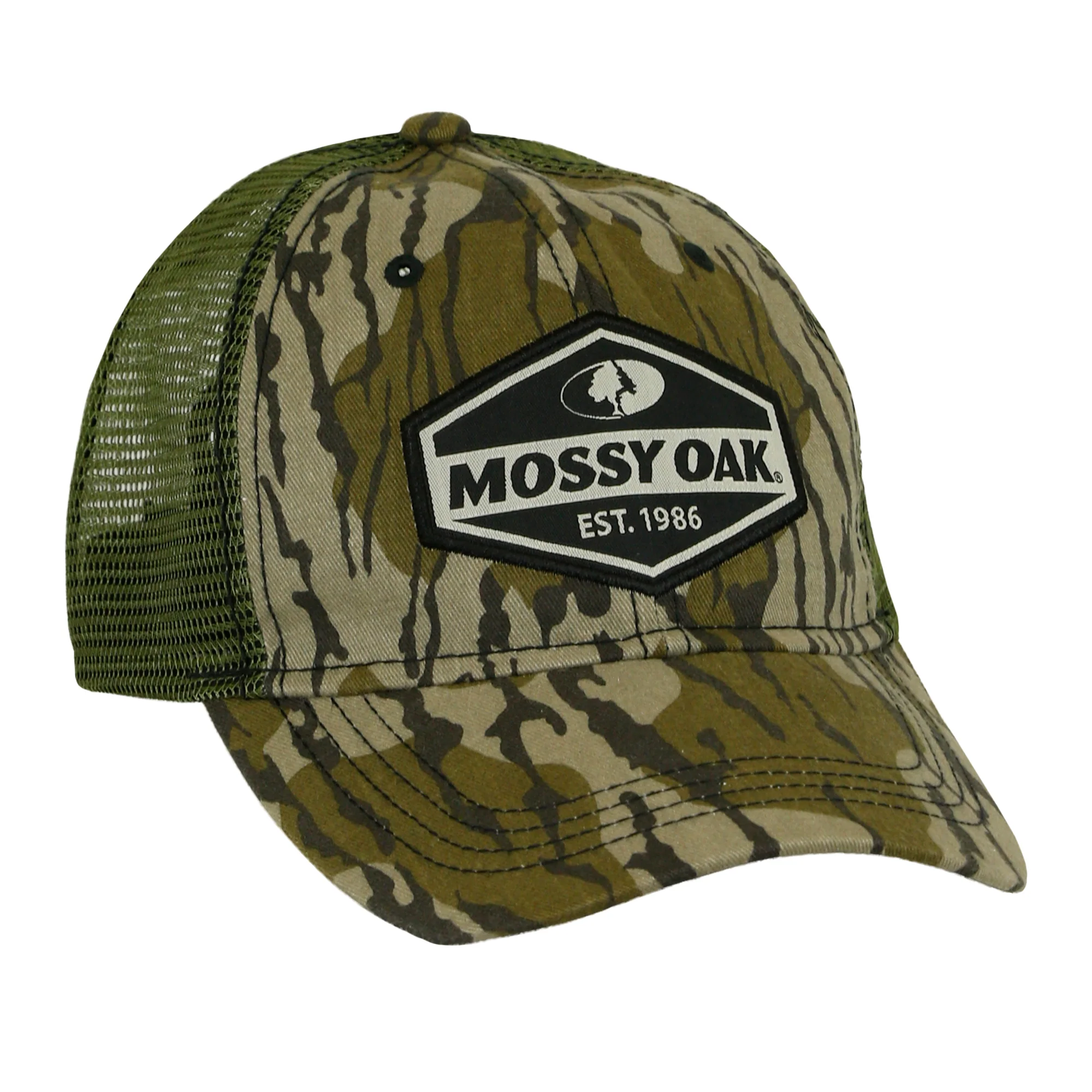 Mossy Oak Diamond Patch Mesh Back Cap - Image 3