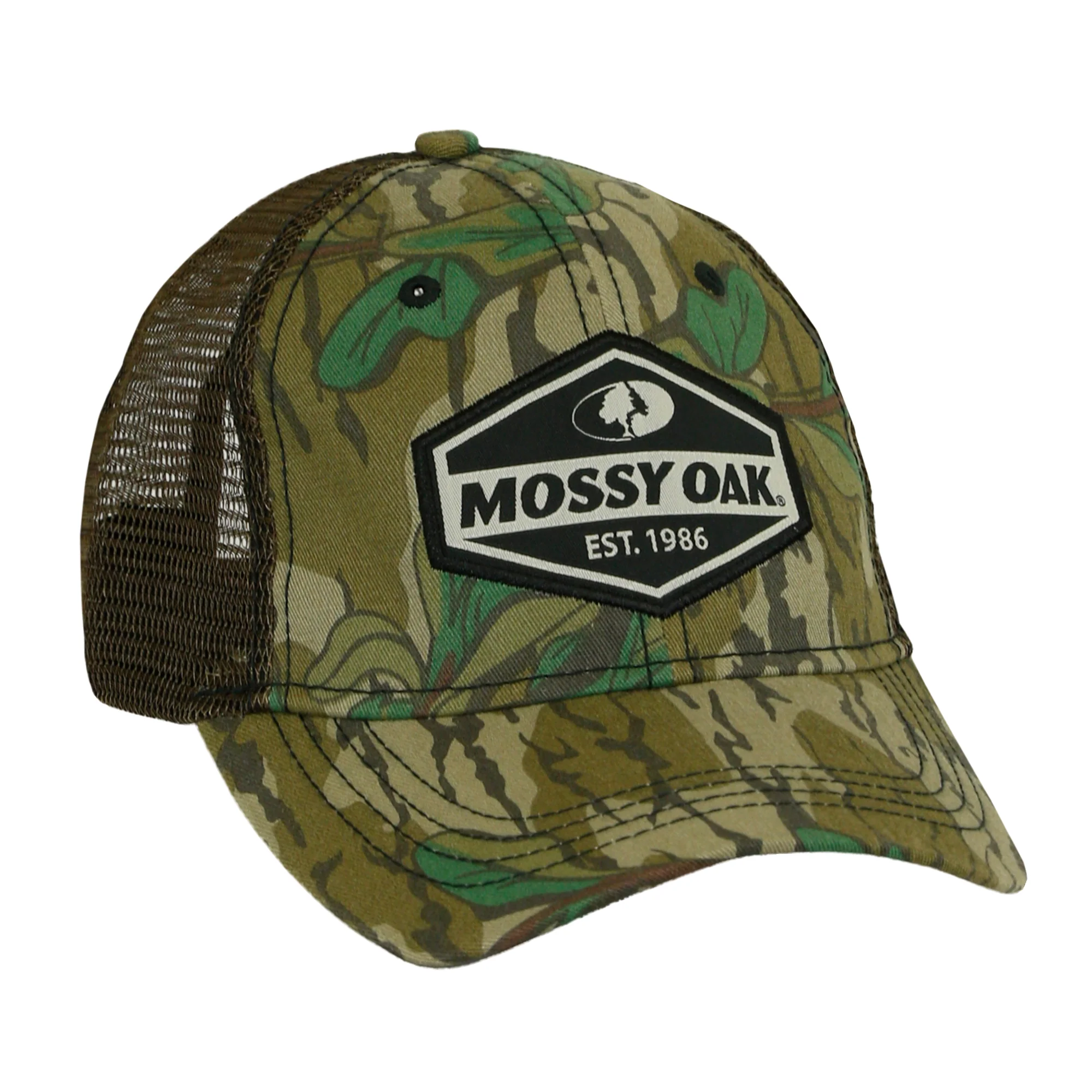Mossy Oak Diamond Patch Mesh Back Cap - Image 4