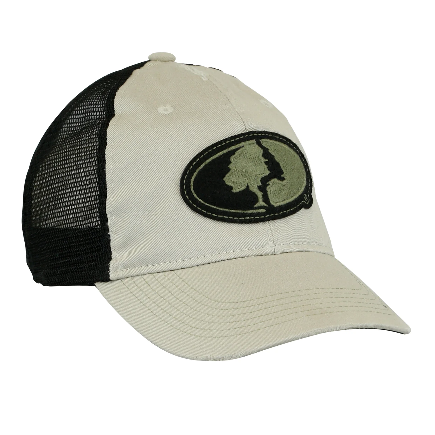 Mossy Oak Felt Logo Trucker Cap - Image 3