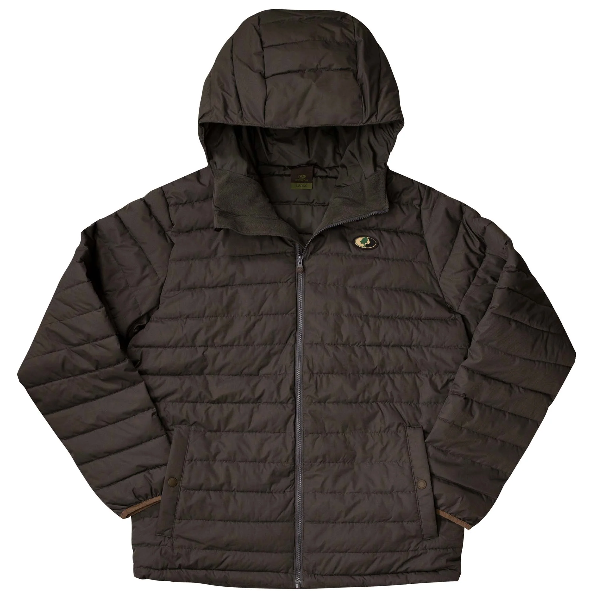 Men's Solid Puffer Jacket - Image 8