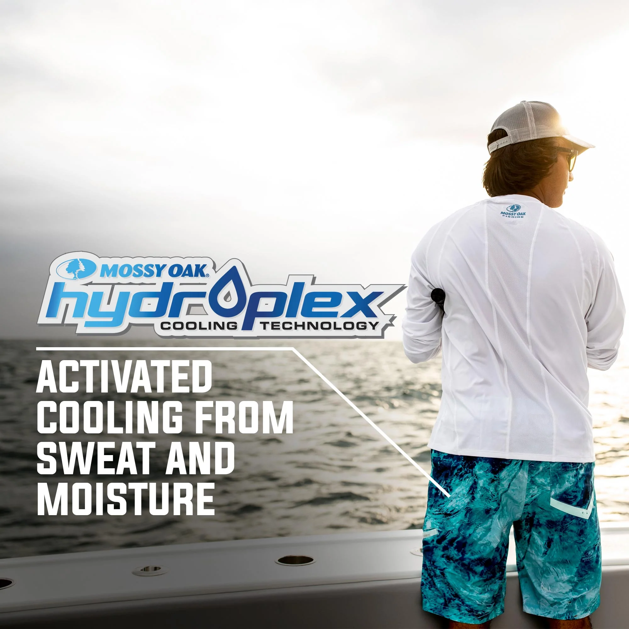 Mossy Oak Men's Fishing Board Shorts - Image 3