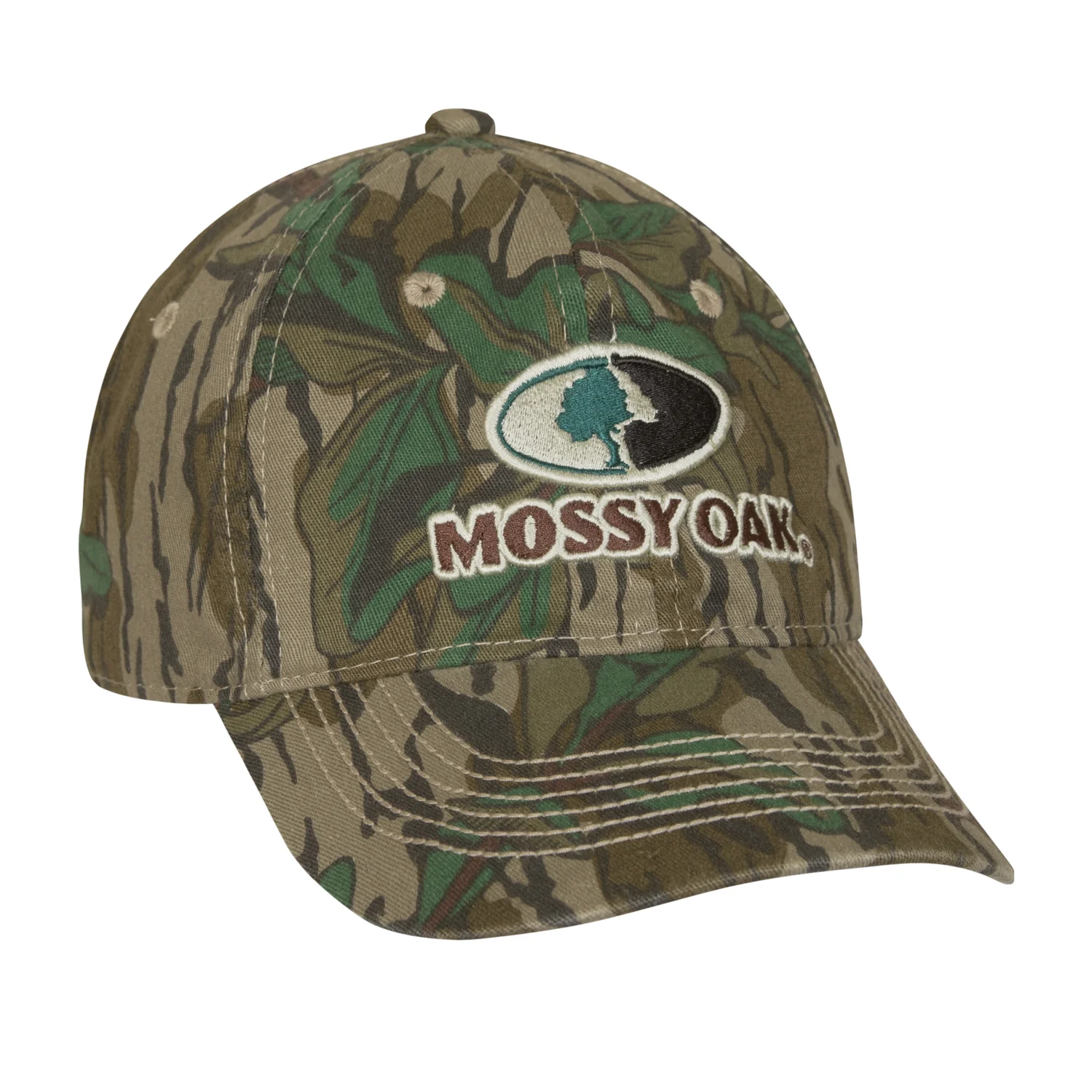 Mossy Oak Structured Fullback Logo Hat - Image 4