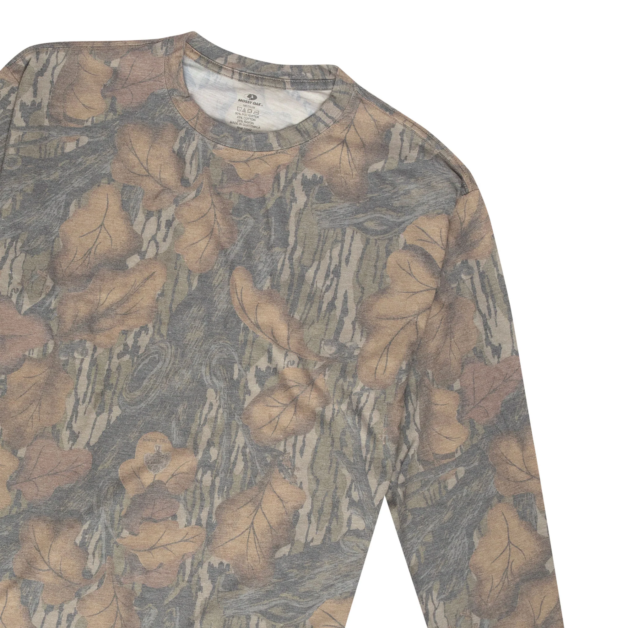 Mossy Oak Washed Out Long Sleeve Camo Tee - Image 3