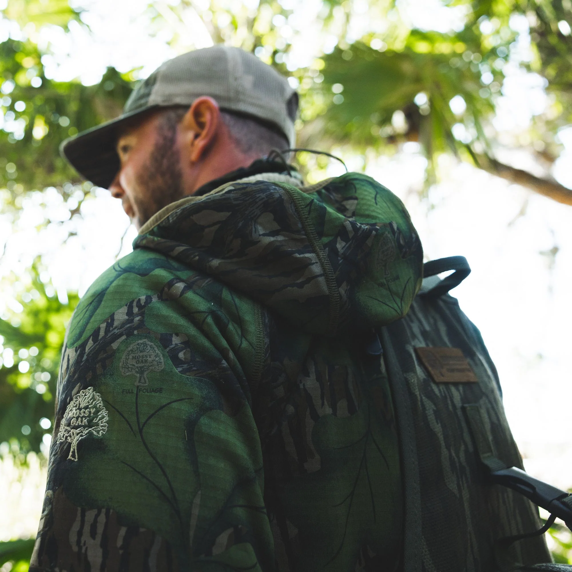 Woodsman Grid Fleece 1/4 Zip Hoodie - Image 9